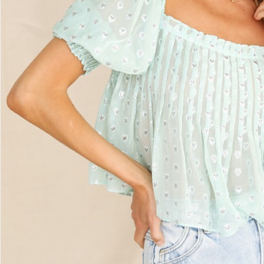 Jana Blouse in Mint